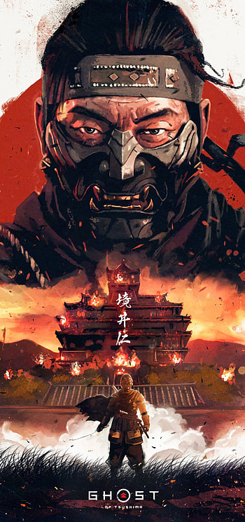 Ghost of Tsushima, PS4 HD phone wallpaper
