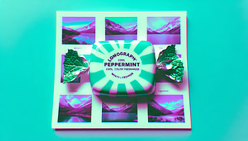 Holographic Peppermint Candy, Peppermint, candy, graphy, colorful HD wallpaper