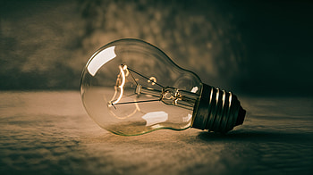 Vintage Bulb Glow —, Light Bulb HD wallpaper