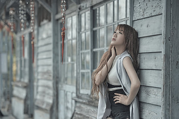 asian, woman HD wallpaper