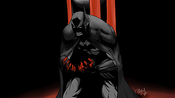 Batman Blood In My Hands, batman, superheroes, artwork, digital-art, deviantart HD wallpaper
