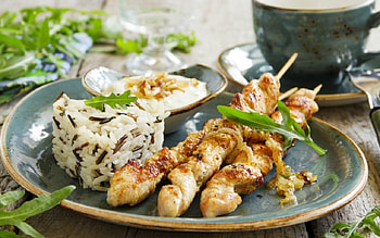 Barbeque, chicken, cheese, food HD wallpaper