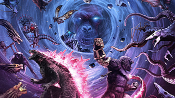 Godzilla X Kong The New Empire Artwork , godzilla-x-kong-the-new-empire, movies, 2024-movies, godzilla, artwork, kong, art HD wallpaper