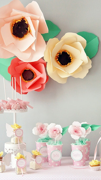 Paper Flowers, Paper, Work HD phone wallpaper