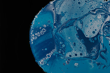 Blue texture, macro graphy HD wallpaper