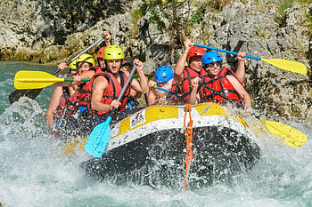 Verdon River, Rafting HD wallpaper