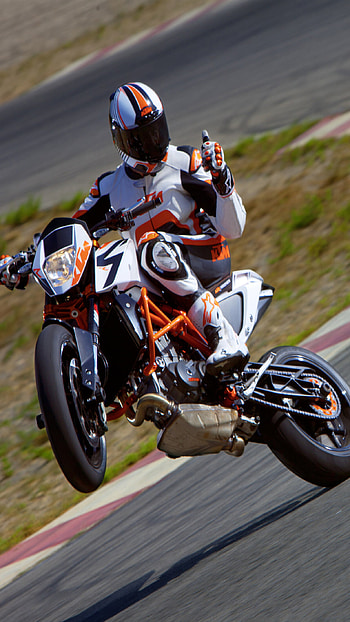 KTM 690 SMC R, , Action shots, Off-road trails HD phone wallpaper