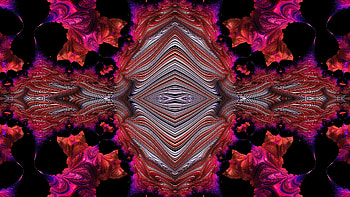 Trippy Psychedelic Fractal, trippy, psychedelic, aesthetic, pattern, Abstract, fractal HD wallpaper