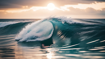 Wave, wave HD wallpaper
