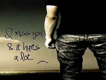 i miss you, sad, boy, miss you, emo HD wallpaper