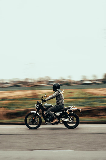 Motorcycles, Movement, Traffic, Helmet, Motorcycle HD phone wallpaper