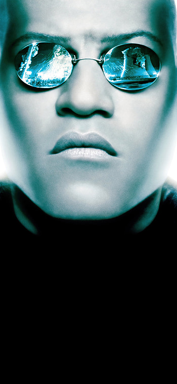 Morpheus (The Matrix), Wise mentor, Neo's guide, Iconic glasses HD phone wallpaper