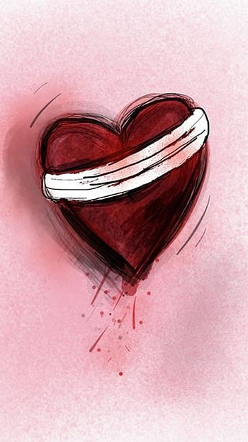 Broken Heart, Sad Broken Heart HD phone wallpaper