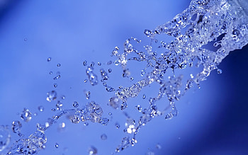 Water, Drops, Macro, Spray, Splash HD wallpaper