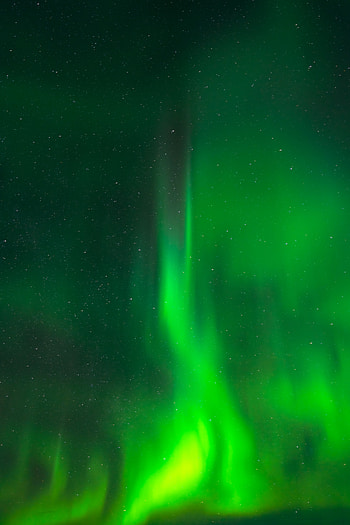 Nature, Sky, Night, Shine, Light, Northern Lights, Aurora Borealis HD phone wallpaper