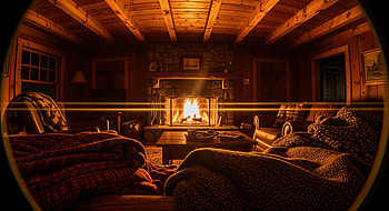 Rustic Cabin Hearth —, Fireplace, Cabin, Living Room HD wallpaper