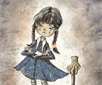 Wednesday Addams, Wednesday Addams, TV Show, wednesday HD wallpaper
