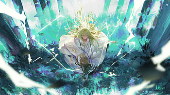 Art, Enkidu, Fate/Grand Order, anime HD wallpaper