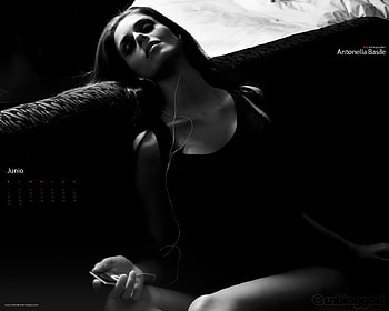 Unblogged Girl, girl, abstract, black and white HD wallpaper