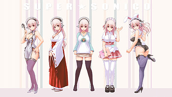 Super Sonico Anime Costumes HD wallpaper