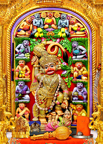 Hanuman, fixture, art HD phone wallpaper