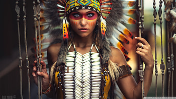 Native American, Women HD wallpaper