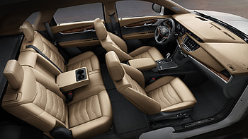 Luxury Cadillac XT5 Interior -, vehicle, Cadillac, Cadillac XT5, car interior HD wallpaper