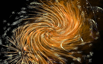 Fireworks in Motion, fireworks, abstract, exposure, long HD wallpaper