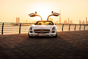 Mercedes Benz SLS AMG Sports Car, mercedes, mercedes-benz, cars, sls, amg HD wallpaper