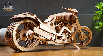 Ugears Bike VM-02, mechanicalmodels, games, toys, educationalgames, ugears, gifts, puzzle, mechanicalmodel, mechanicaltoys, mechanicalpuzzle, bike, ugearsmodels, 3dpuzzle HD wallpaper