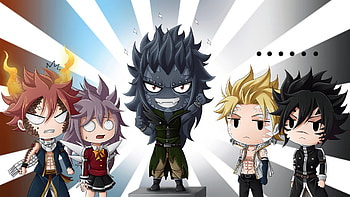 Chibi, Fairy Tail, Rogue character, Fascinating HD wallpaper