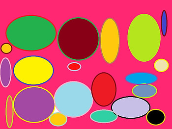 circles(i was just bored), circles, colors, bored, art HD wallpaper
