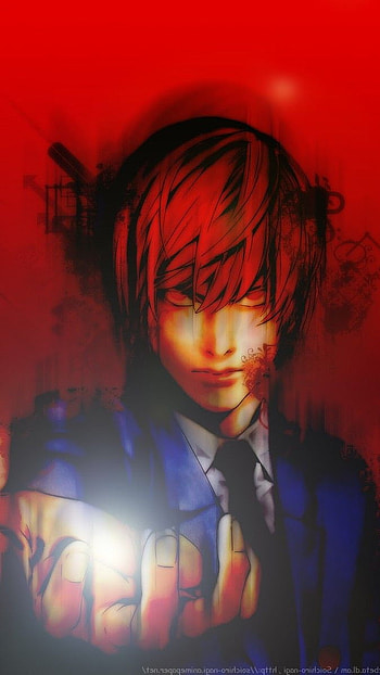 Kira death, anime, deathnote, light yagami, kira HD phone wallpaper