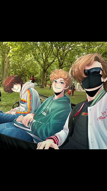 Bench trio fanart, Bench Trio, dsmp HD phone wallpaper