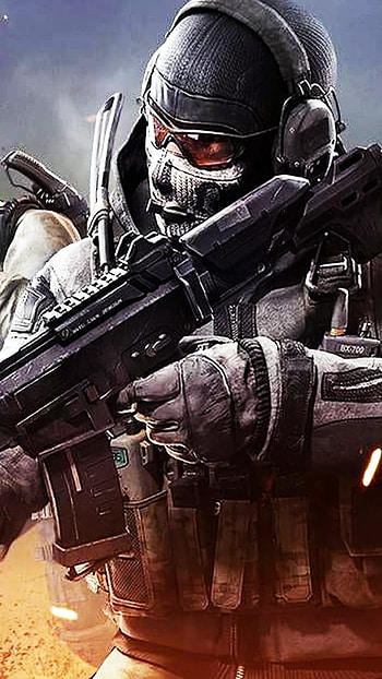 Warzone, Gaming, Gun HD phone wallpaper