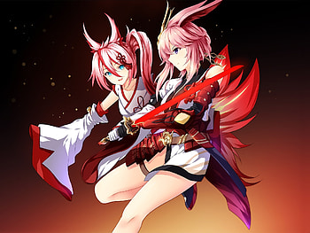 Anime girls, yae sakura, benghuai xueyuan HD wallpaper