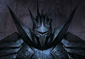 Armoured, spikes, fantasy, dark, armour HD wallpaper