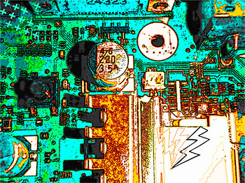 more computer guts, edited, computer, green HD wallpaper