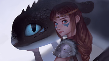 How To Train Your Blue Dragon, how-to-train-your-dragon, movies, animated-movies, dragon, deviantart HD wallpaper