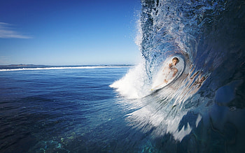 Sports, Landscape, Sea, Waves, Serfing HD wallpaper