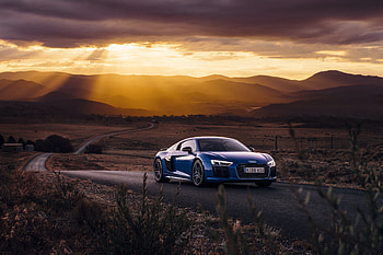 Audi, Cars, Road, Side View, R8, V10 HD wallpaper