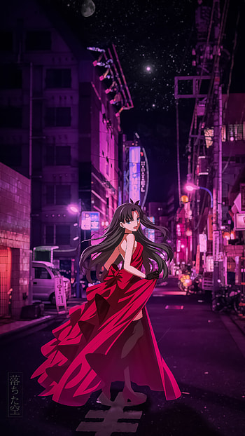 Rin, AnimeXreality, aesthetic, fate, anime HD phone wallpaper