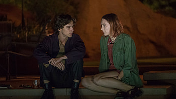 Lady Bird, Saoirse Ronan, Timothe Chalamet, Lionsgate production HD wallpaper