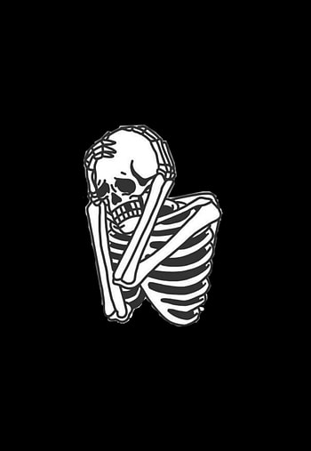 Skull, head, art HD phone wallpaper