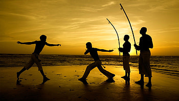 Brazil, Ceara, Capoeira HD wallpaper