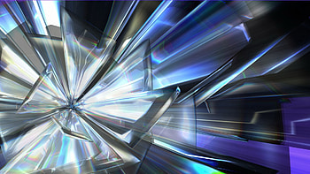 Abstract, Shine, Light, Color, Figure, Shards, Smithereens HD wallpaper