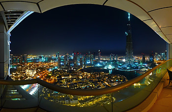 Cities, Night, Summer, City, Lights, Dubai, Burj Dubai, Lanterns, Beauty HD wallpaper