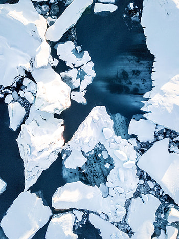 Nature, Water, Ice, Snow, Ice Floes HD phone wallpaper