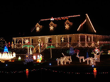 Christmas light decoration, light, 2011, christmas, 11, 13 HD wallpaper