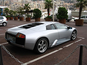 lamborghini murcielago, silver, lamborghini, extreimaly fast, murcielago HD wallpaper